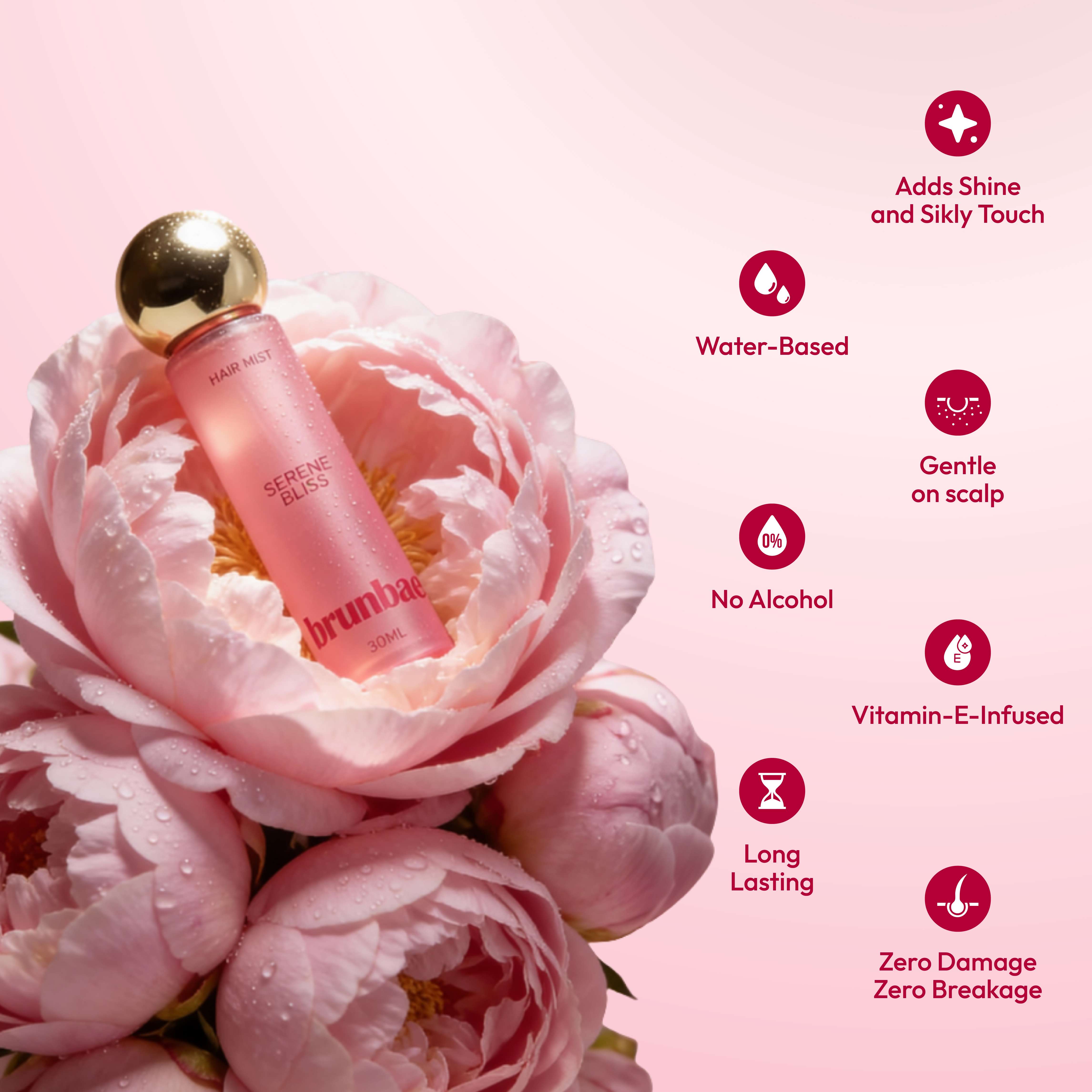 Serene Bliss - Water Based Hair Mist – Brunbae